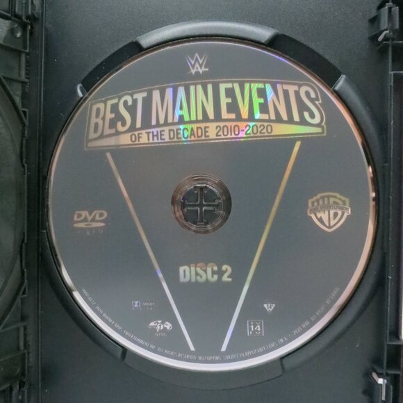 Best Main Events of The Decade WWE 2010-2020 DVD Double Disc - Picture 7 of 7